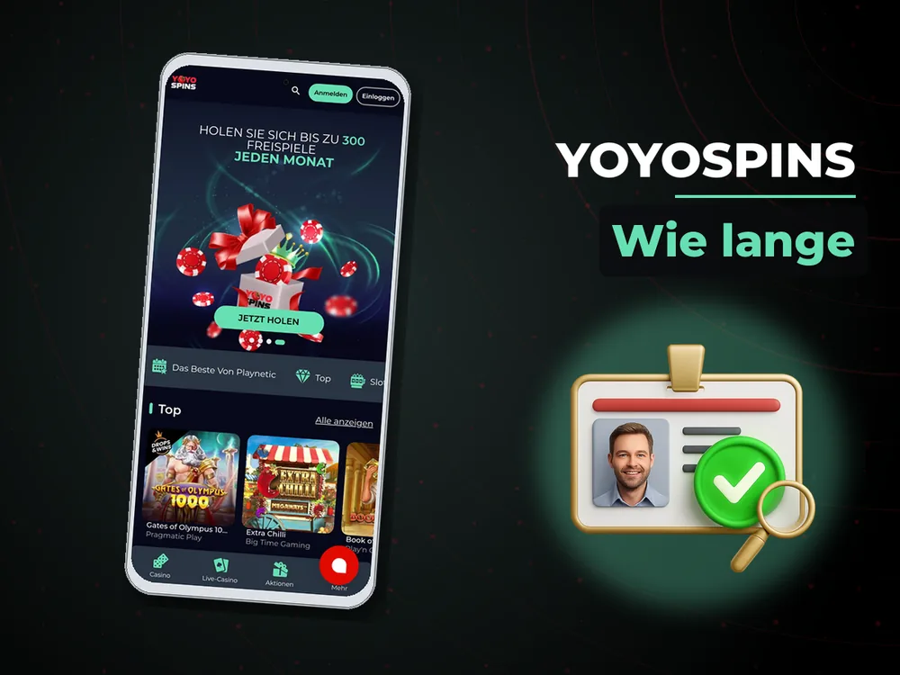 YoyoSpins - Wie lange