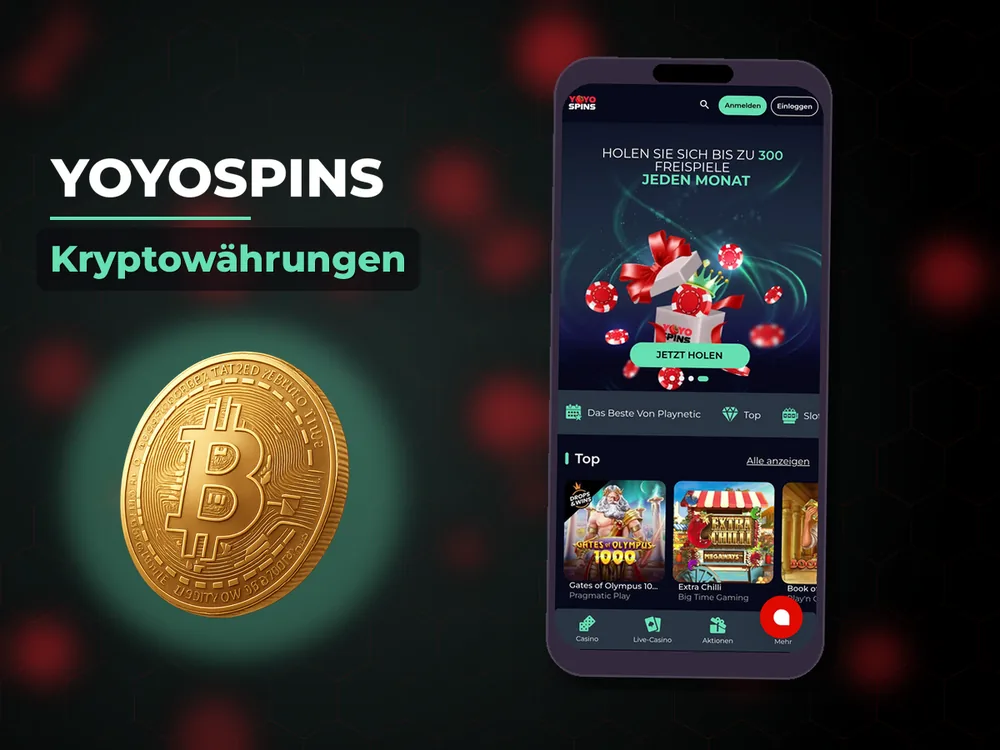 YoyoSpins - Kryptowährungen