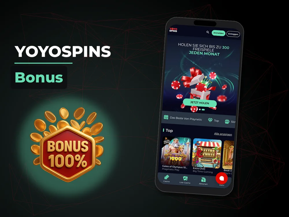 YoyoSpins - Bonus